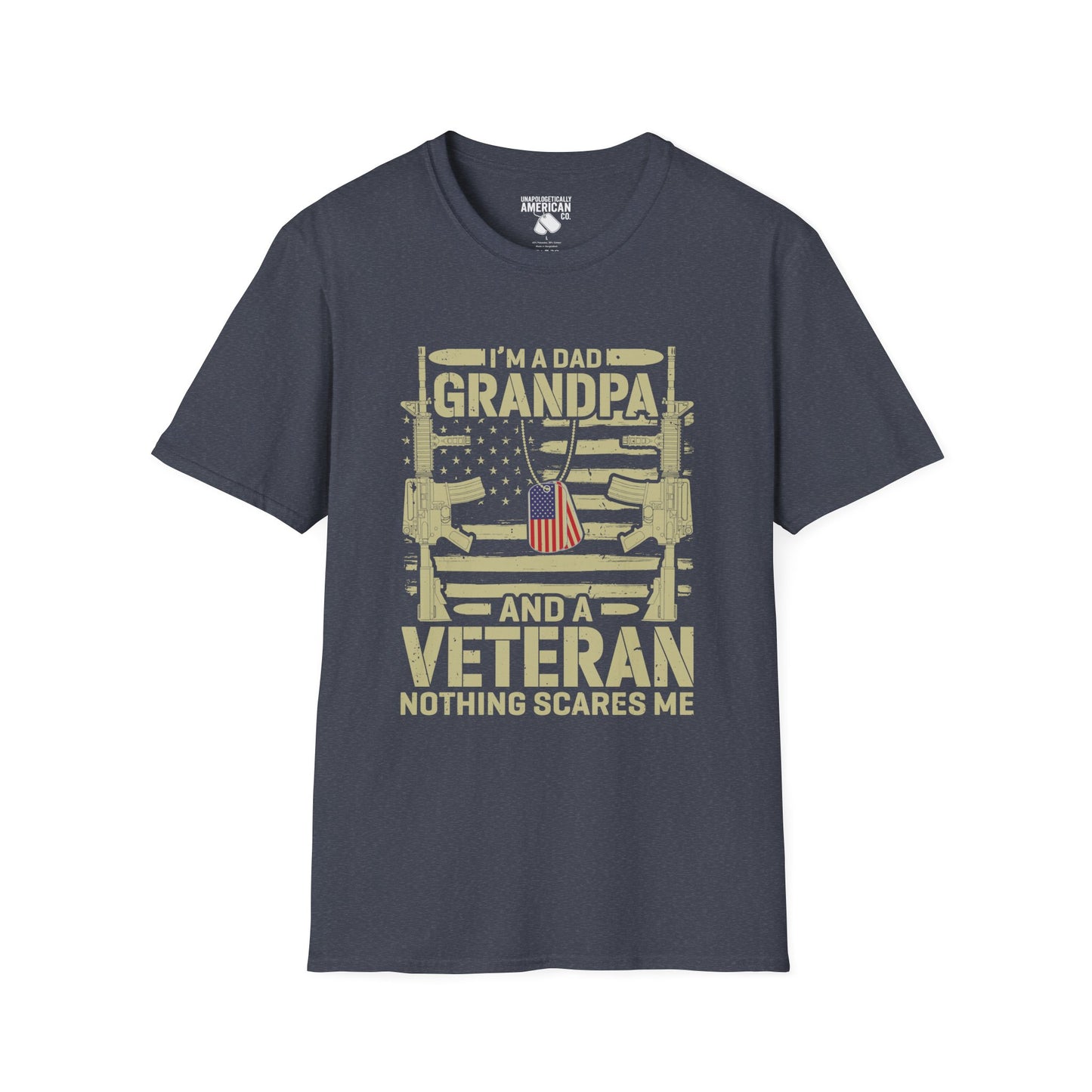 Veteran Grandpa T-Shirt | Unisex Softstyle Tee | Father’s Day Gift, Military Dad Shirt, Comfortable Casual Wear, Patriotic Apparel, [...]