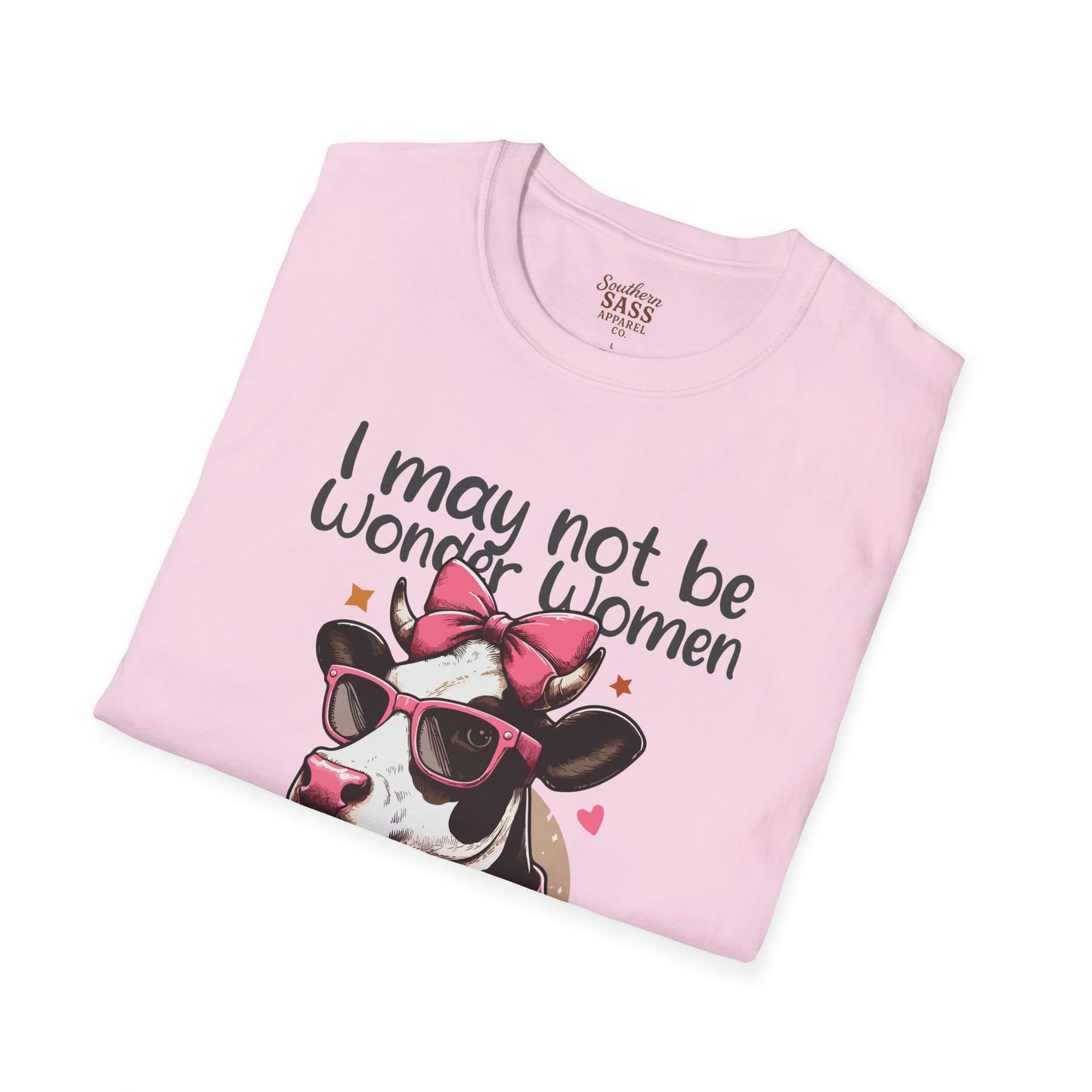 I may not be Wonder Women.... With a sassy Cow