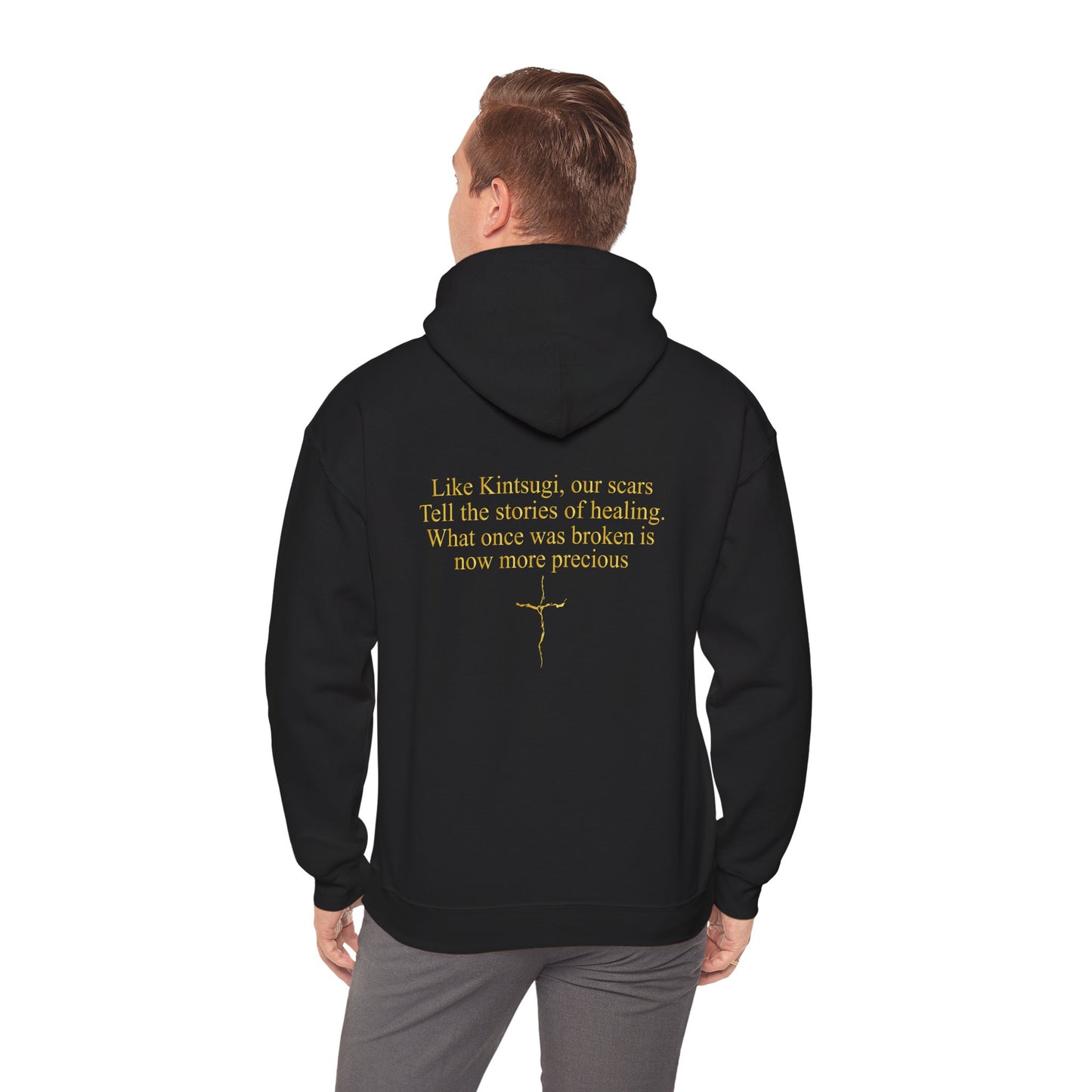 "Broken But Beautiful" - Motivational Sweatshirt for Self-Love, Healing, Mental Health Awareness.