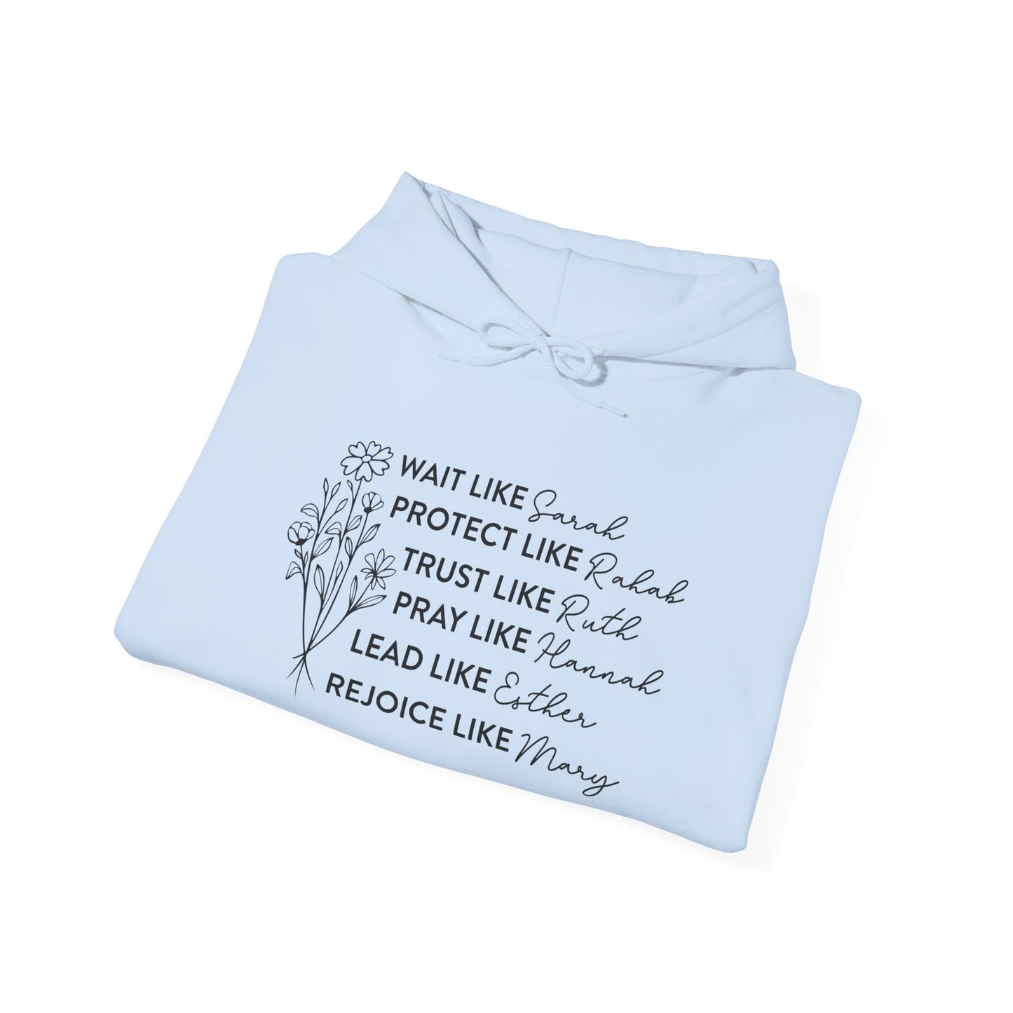 Inspirational Unisex Hooded Sweatshirt - Uplifting Messages for Faith and Community