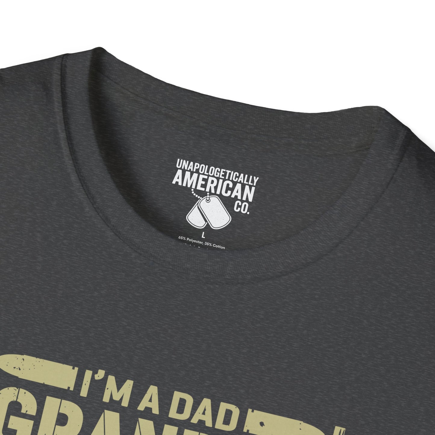 Veteran Grandpa T-Shirt | Unisex Softstyle Tee | Father’s Day Gift, Military Dad Shirt, Comfortable Casual Wear, Patriotic Apparel, [...]