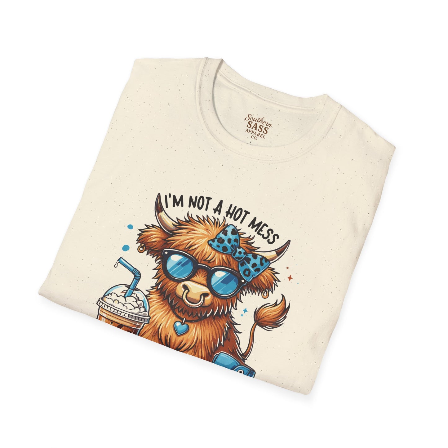 Spicy Disaster Highland Cow T-Shirt,