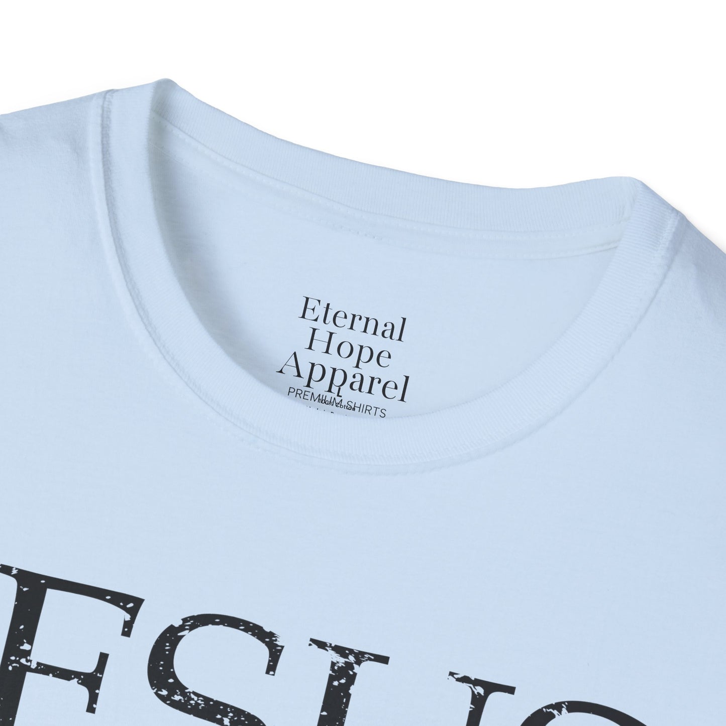 "Jesus: The Living Word" - Inspirational Unisex T-Shirt