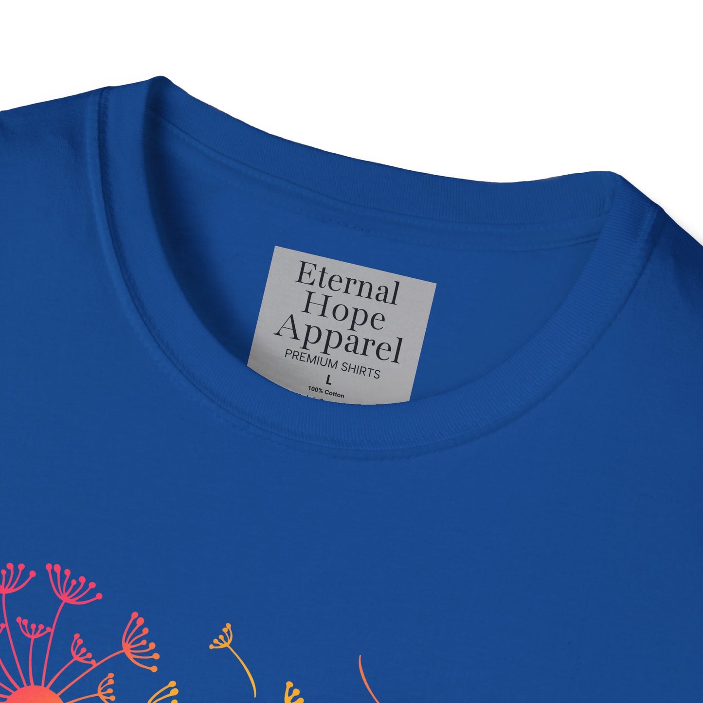 Happiness Blooms Unisex Softstyle T-Shirt - Positive Vibes Tee