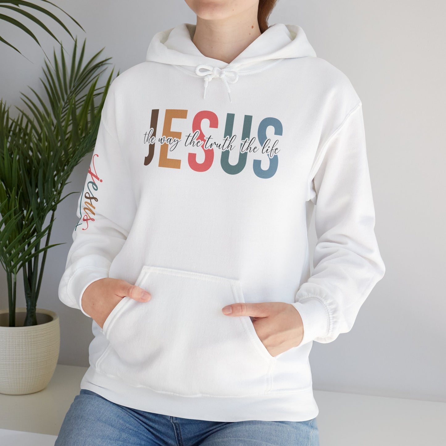 Inspirational Jesus Hoodie – Unisex Heavy Blend Sweatshirt