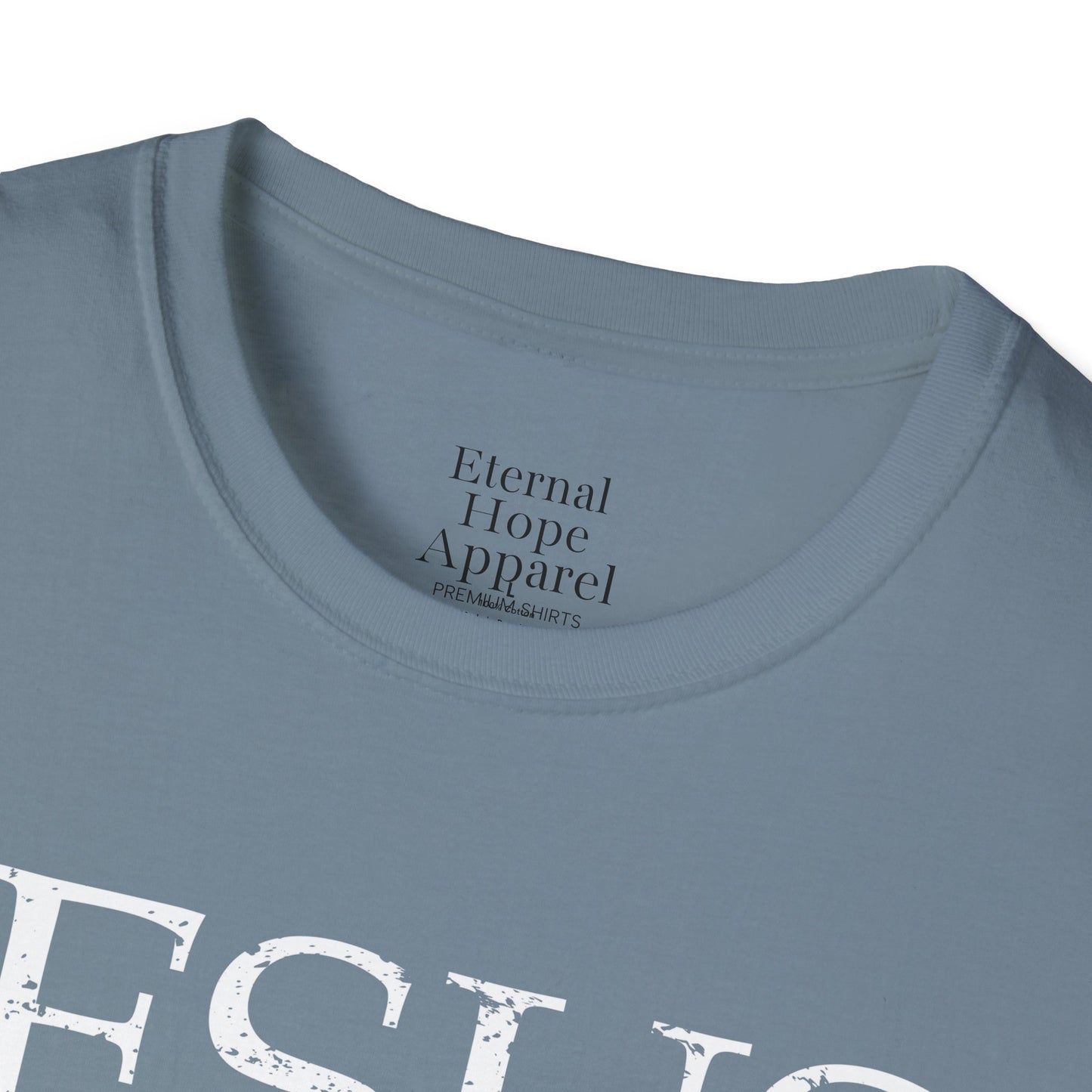 Jesus The Living Word Unisex Softstyle T-Shirt - Faith-Based Apparel