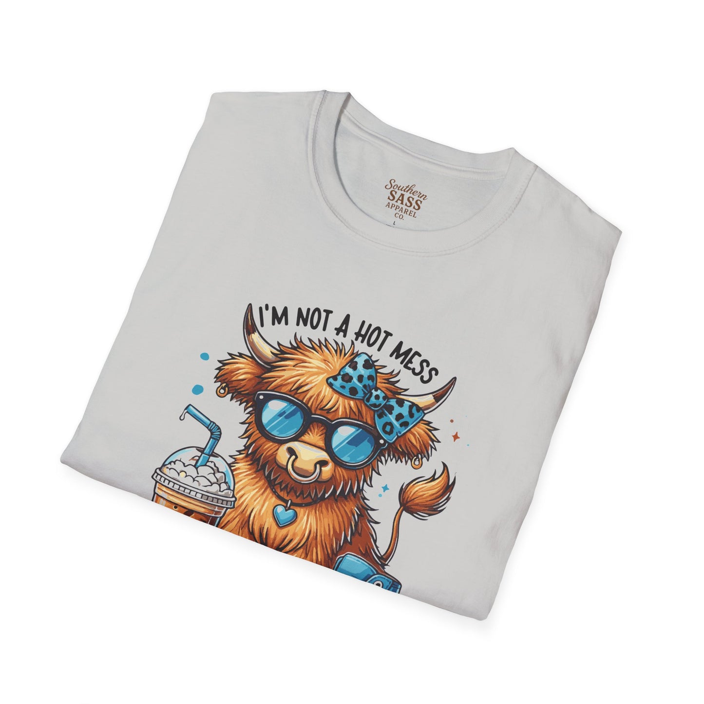 Spicy Disaster Highland Cow T-Shirt,