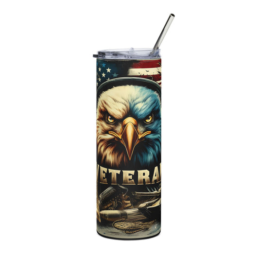 Veteran Pride Stainless Steel Tumbler - 20oz,