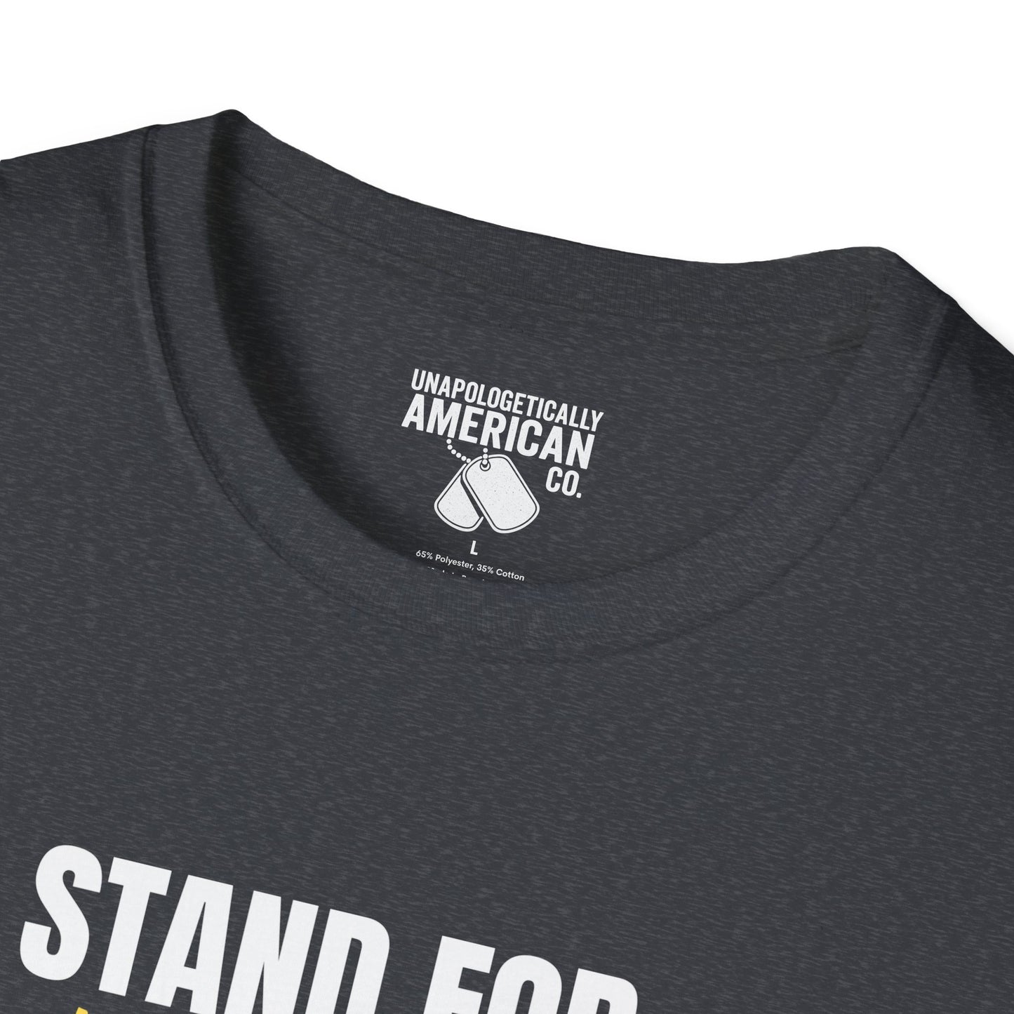 Unisex Softstyle T-Shirt - Stand for the Flag, Kneel for the Fallen