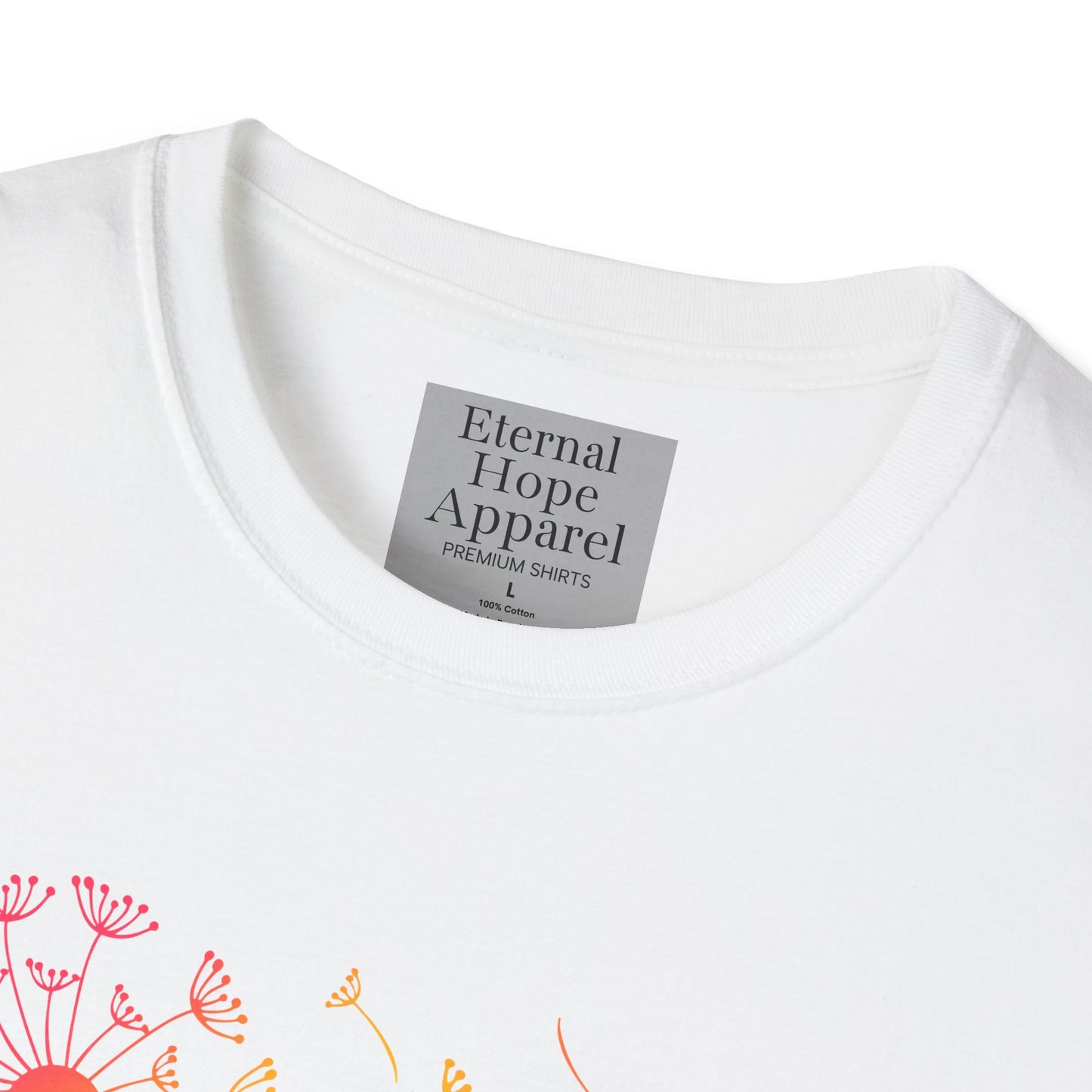 Happiness Blooms Unisex Softstyle T-Shirt - Positive Vibes Tee
