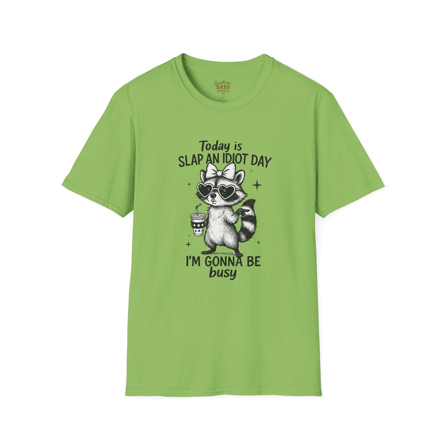 Funny Raccoon T-Shirt, Humorous Gift, Unisex Casual Wear, Whimsical Graphic Tee, Joke Apparel