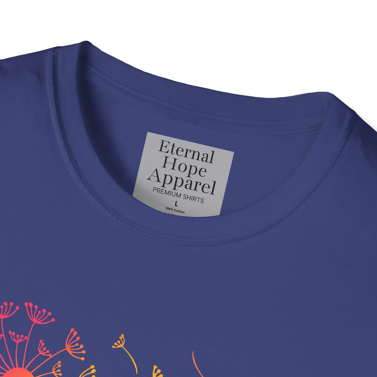 Happiness Blooms Unisex Softstyle T-Shirt - Positive Vibes Tee