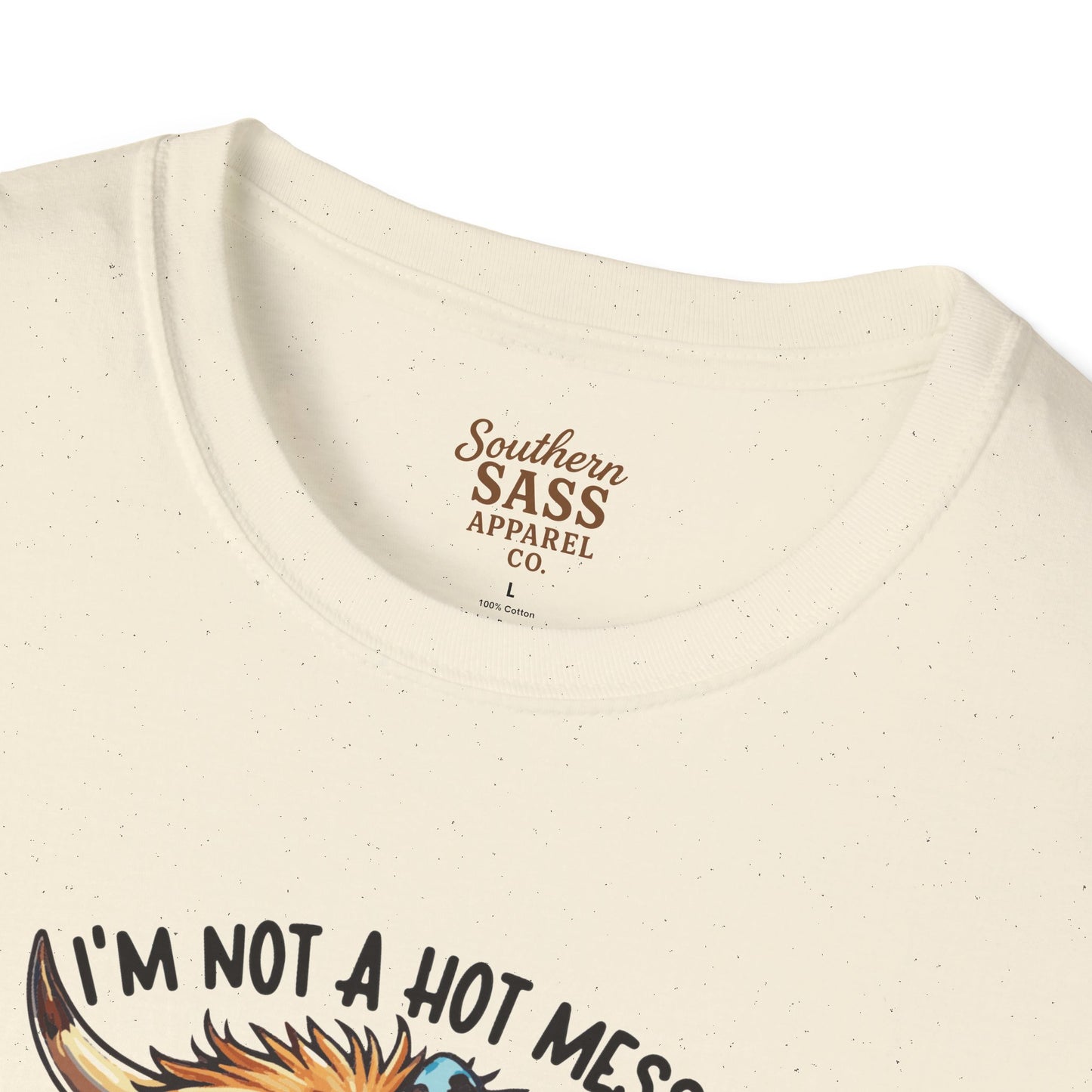 Spicy Disaster Highland Cow T-Shirt,