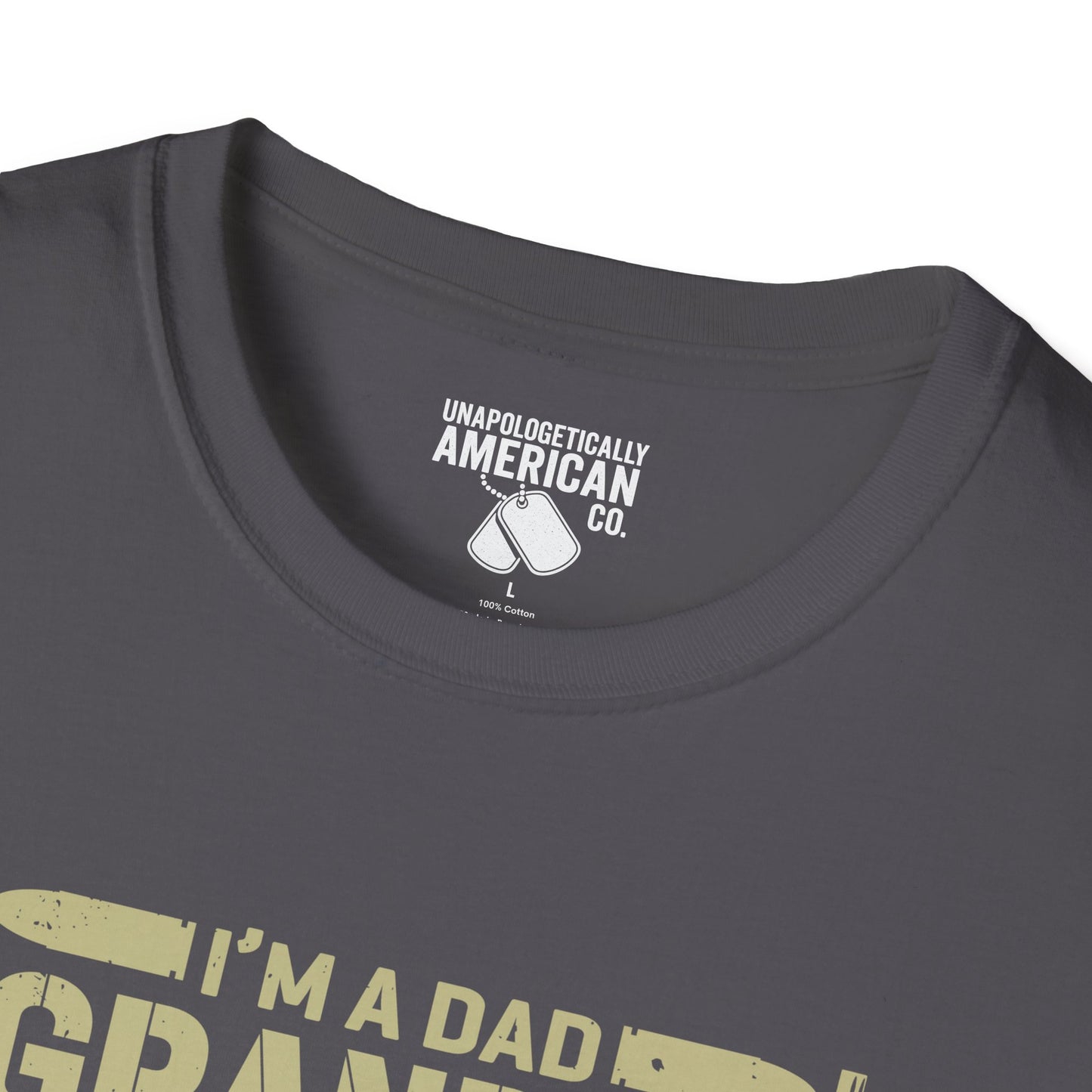 Veteran Grandpa T-Shirt | Unisex Softstyle Tee | Father’s Day Gift, Military Dad Shirt, Comfortable Casual Wear, Patriotic Apparel, [...]