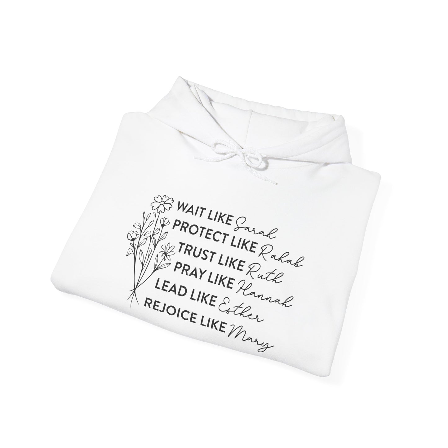 Inspirational Unisex Hooded Sweatshirt - Uplifting Messages for Faith and Community