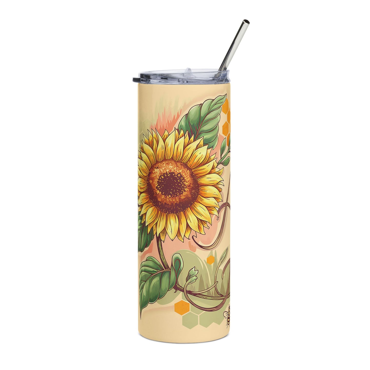 Sunflower Adventure Stainless Steel Tumbler - 20oz