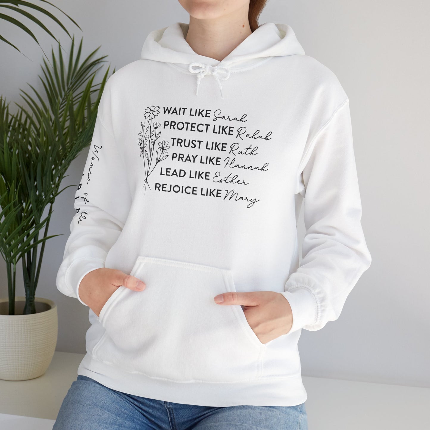Inspirational Unisex Hooded Sweatshirt - Uplifting Messages for Faith and Community