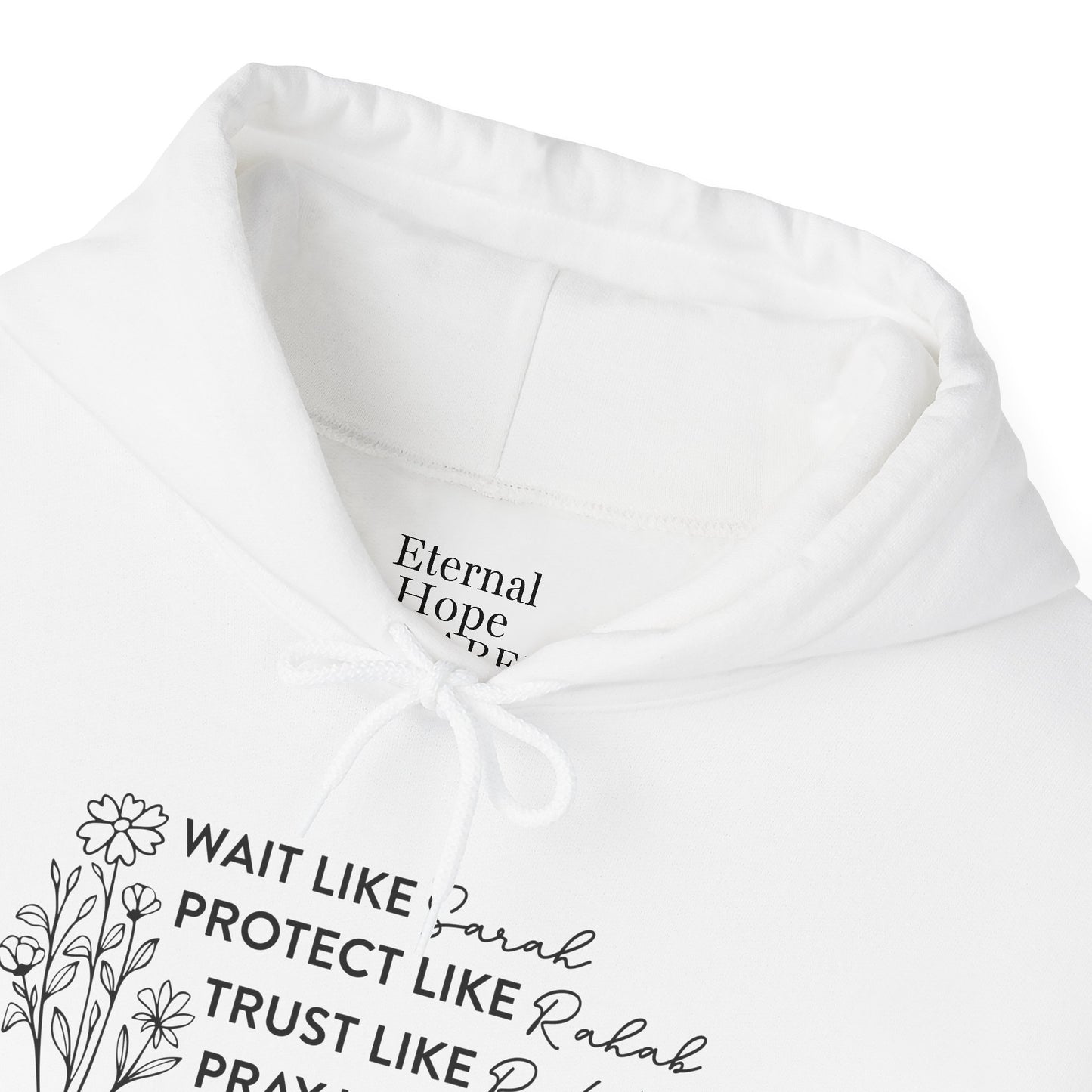 Inspirational Unisex Hooded Sweatshirt - Uplifting Messages for Faith and Community