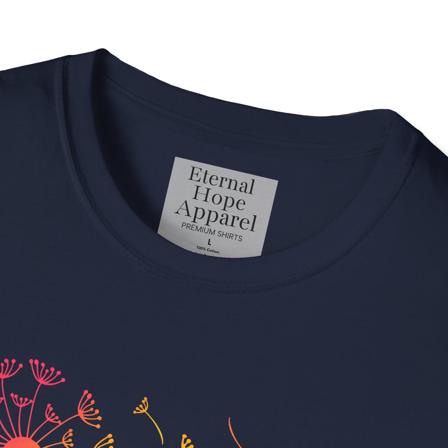 Happiness Blooms Unisex Softstyle T-Shirt - Positive Vibes Tee