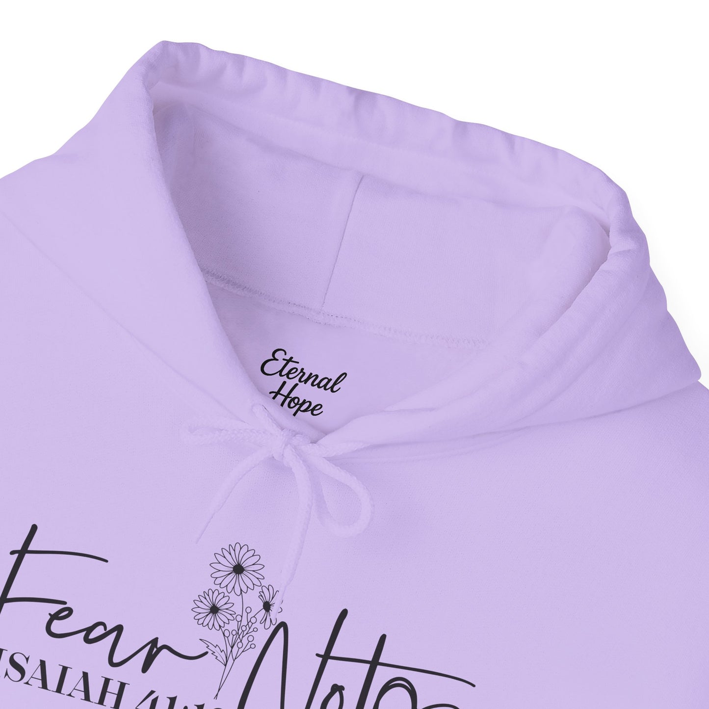 Hooded Sweatshirt - "Fear Not"