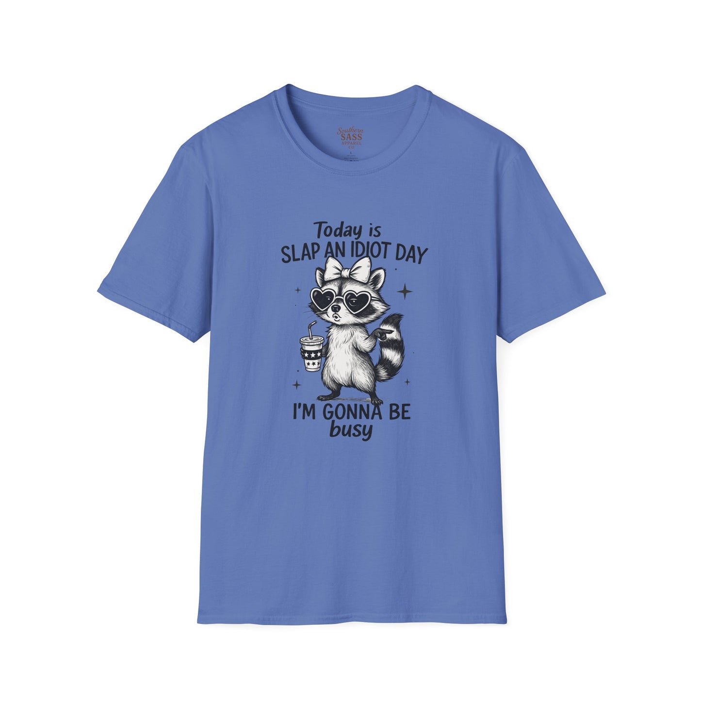 Funny Raccoon T-Shirt, Humorous Gift, Unisex Casual Wear, Whimsical Graphic Tee, Joke Apparel