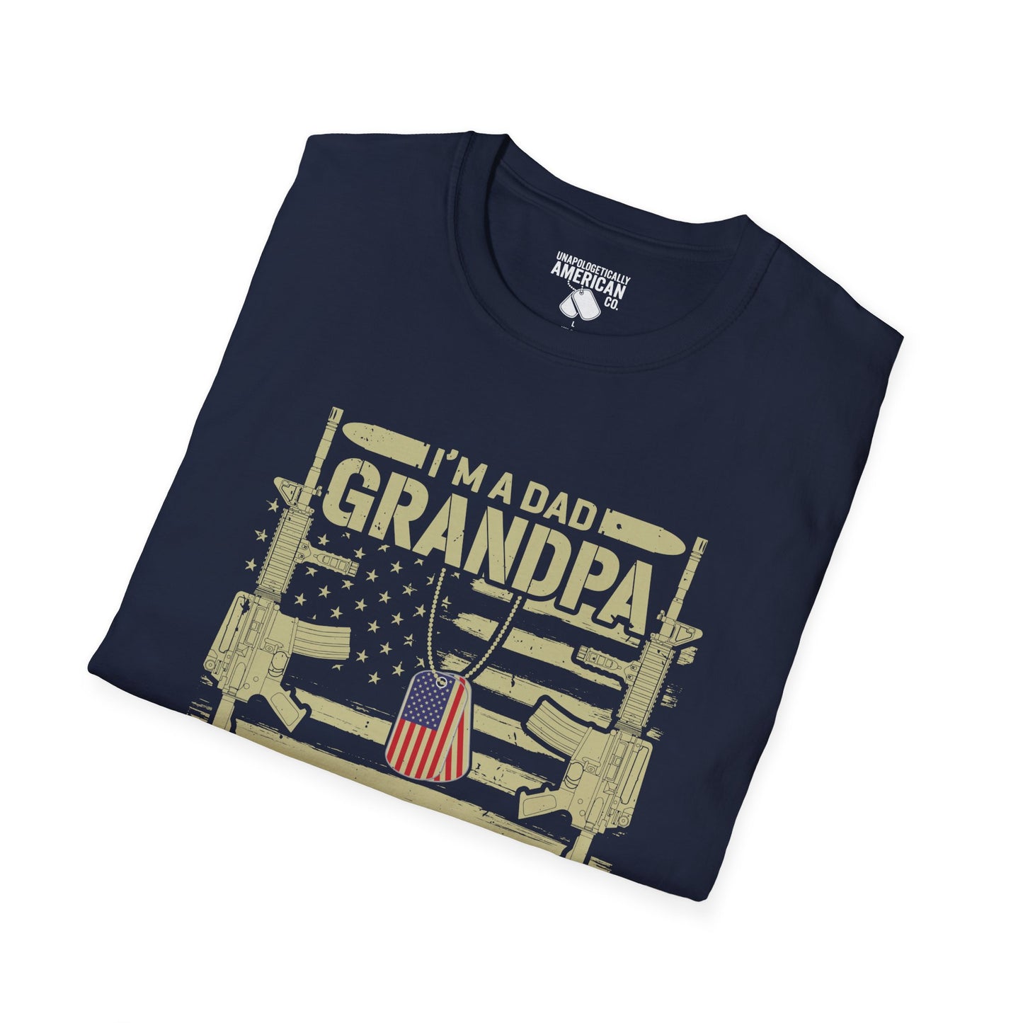 Veteran Grandpa T-Shirt | Unisex Softstyle Tee | Father’s Day Gift, Military Dad Shirt, Comfortable Casual Wear, Patriotic Apparel, [...]