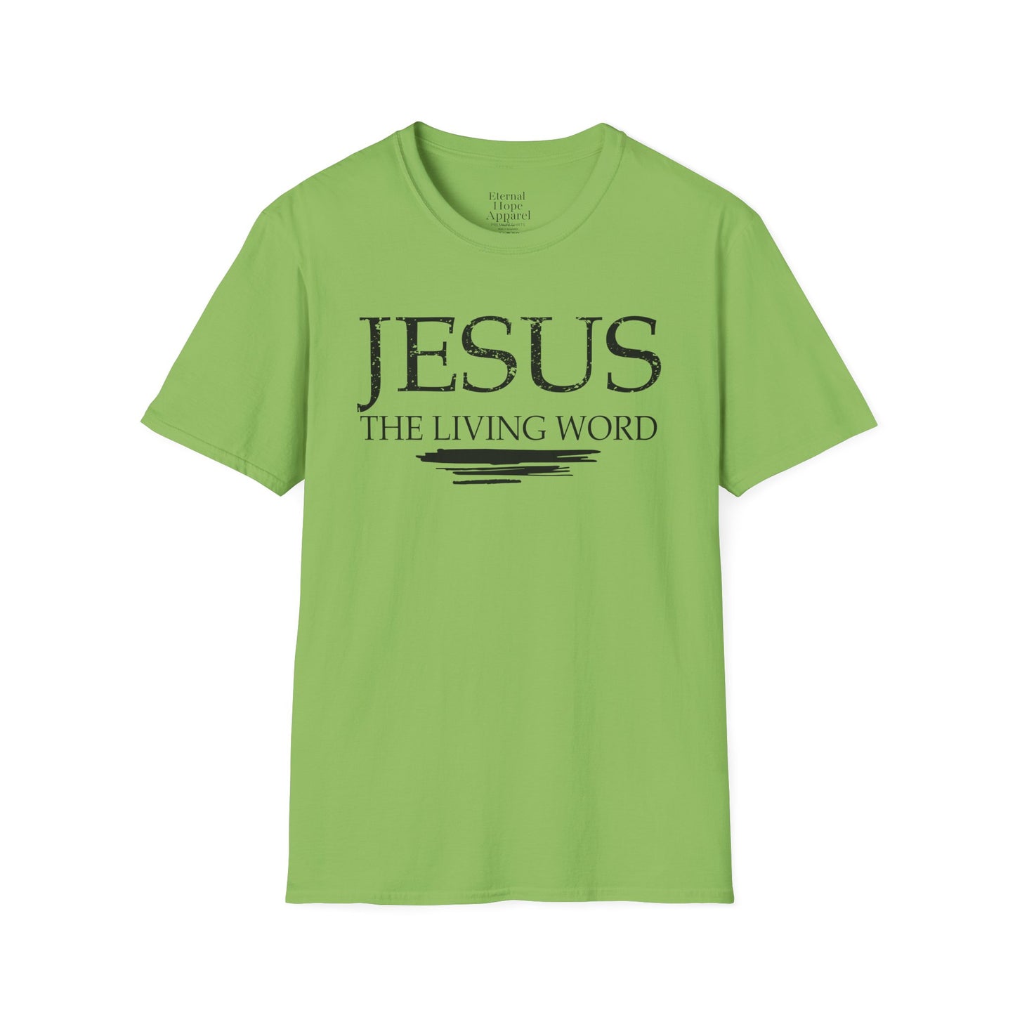 "Jesus: The Living Word" - Inspirational Unisex T-Shirt