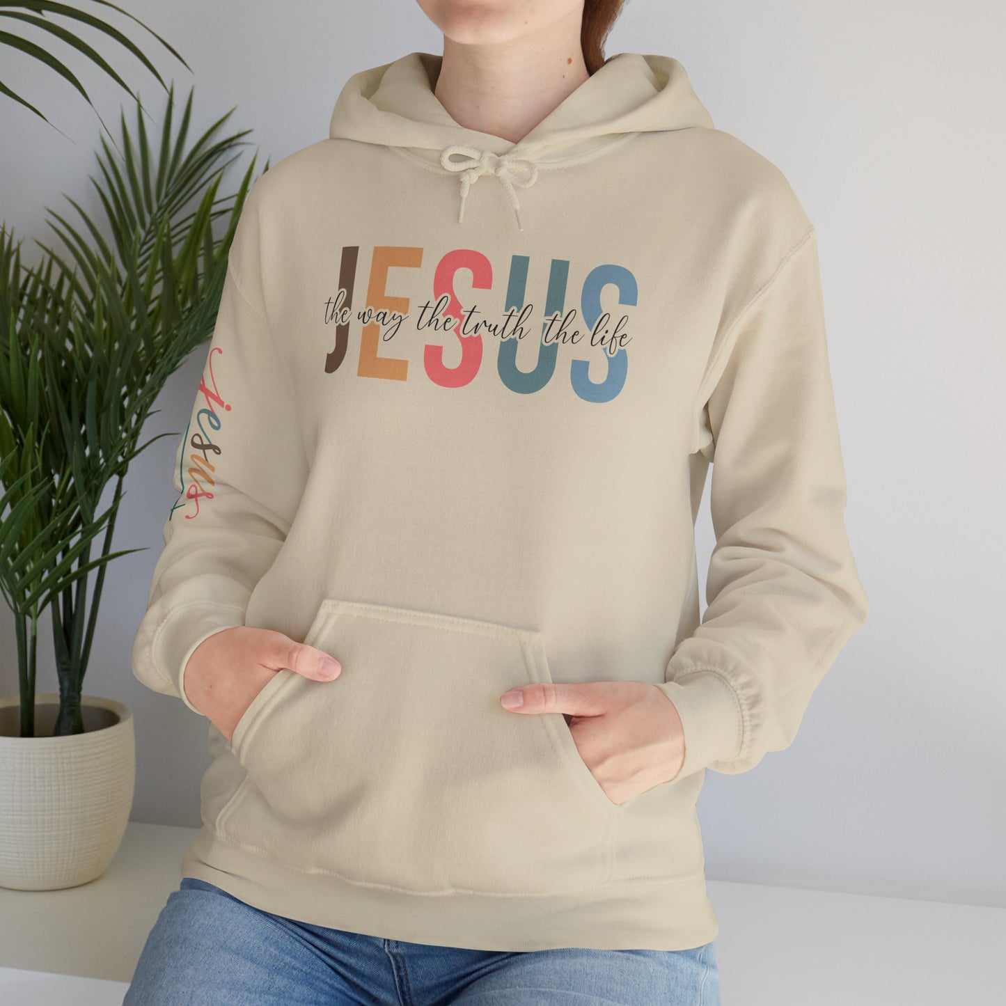 Inspirational Jesus Hoodie – Unisex Heavy Blend Sweatshirt