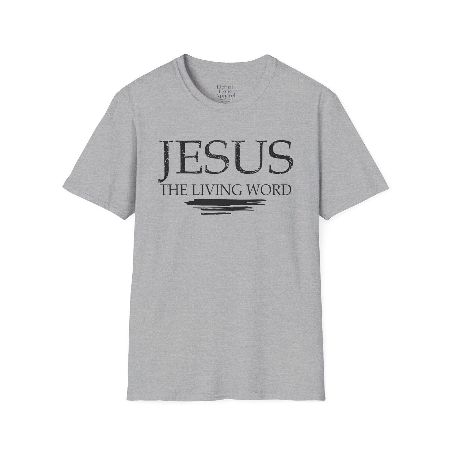 "Jesus: The Living Word" - Inspirational Unisex T-Shirt